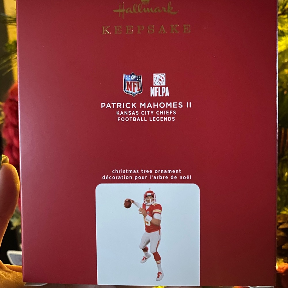 Patrick Maholmes Hallmark Ornament
